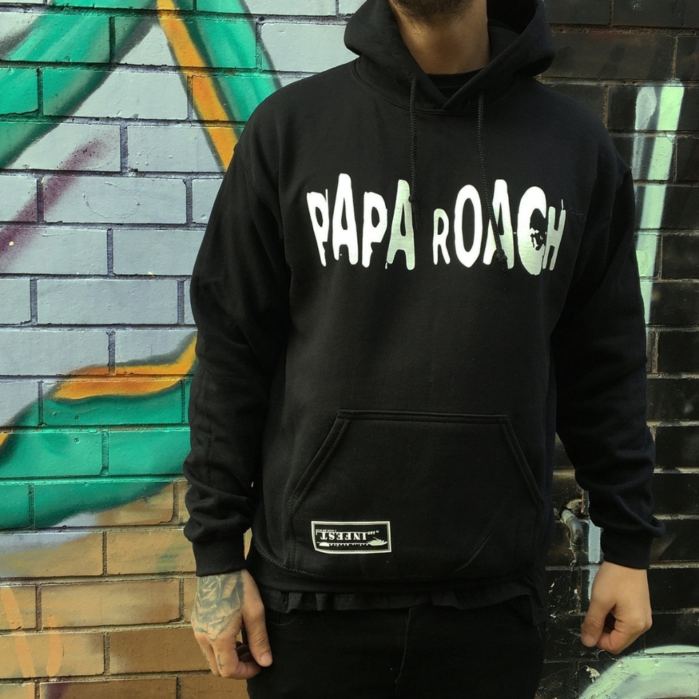 💥 Vintage Papa Roach " Infest Album " Hoodie